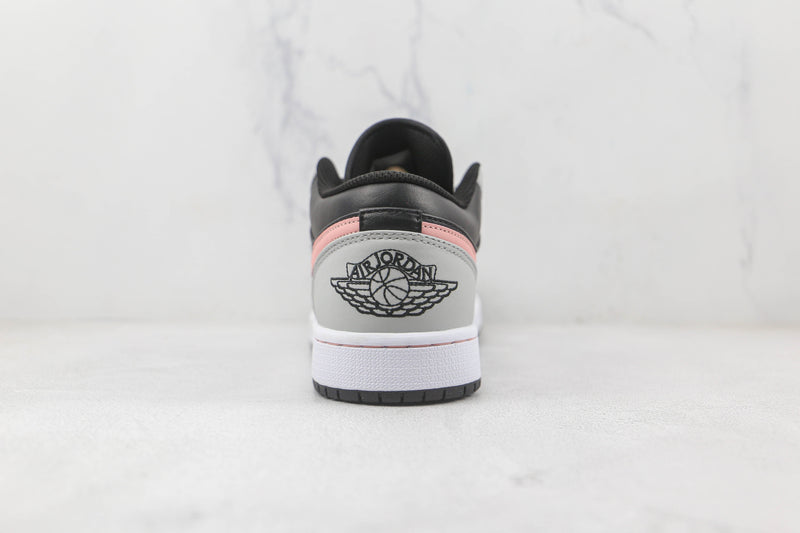 Jordan 1 Low Black Grey Pink