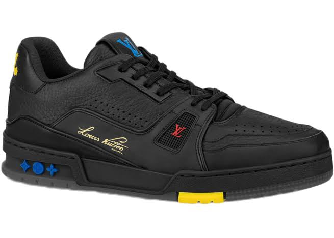 Louis Vuitton Trainer Black Signature