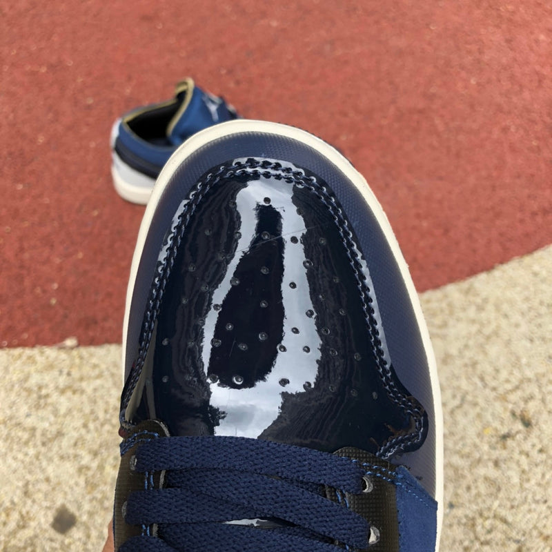 Jordan 1 Low SE Craft Obsidian French Blue Ashen Slate White