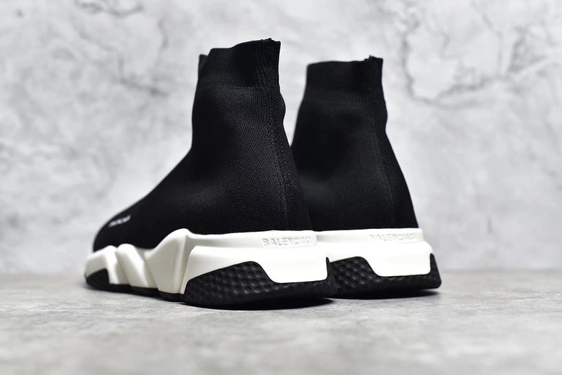 Balenciaga Speed Recycled Black White