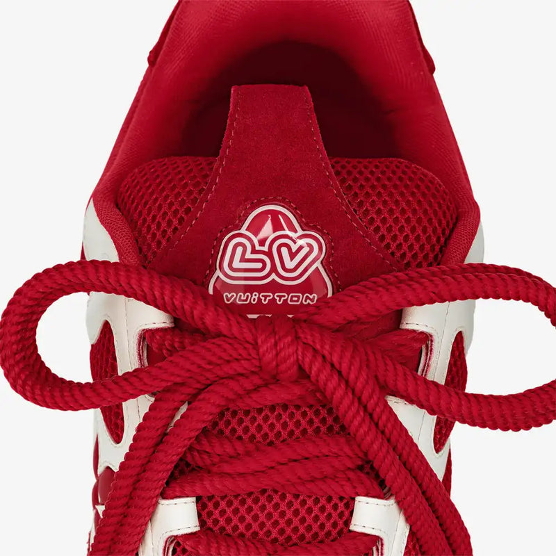 Louis Vuitton LV Skate Sneaker Red White