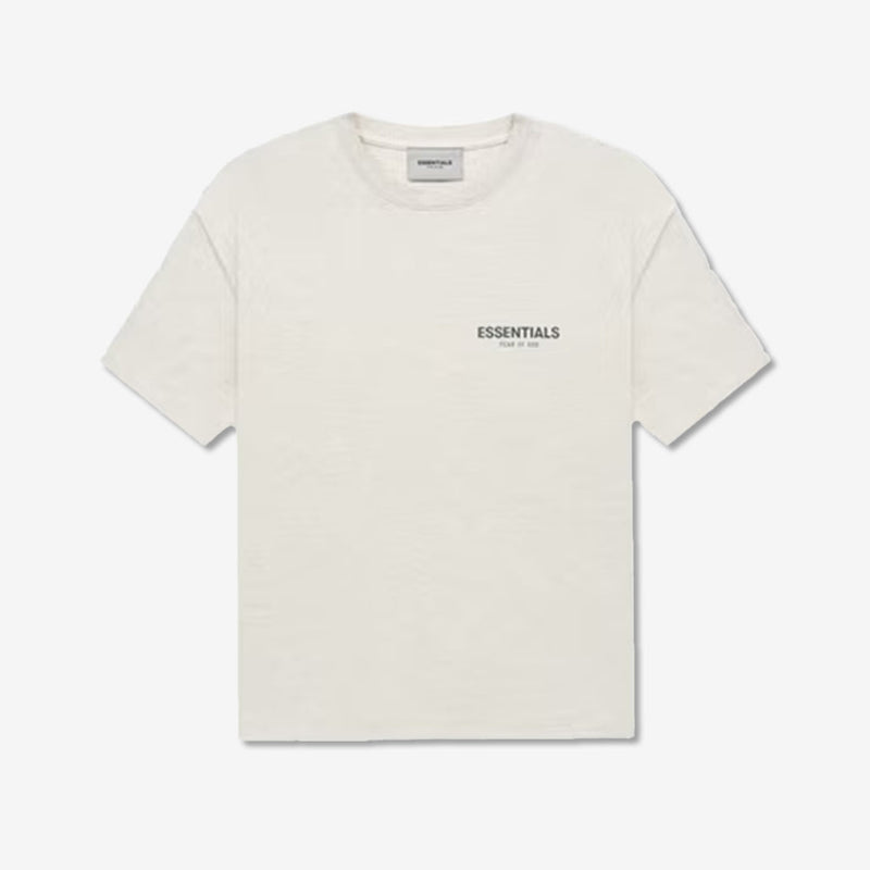 Camiseta Fear Of God Essentials Light Heather Oatmeal