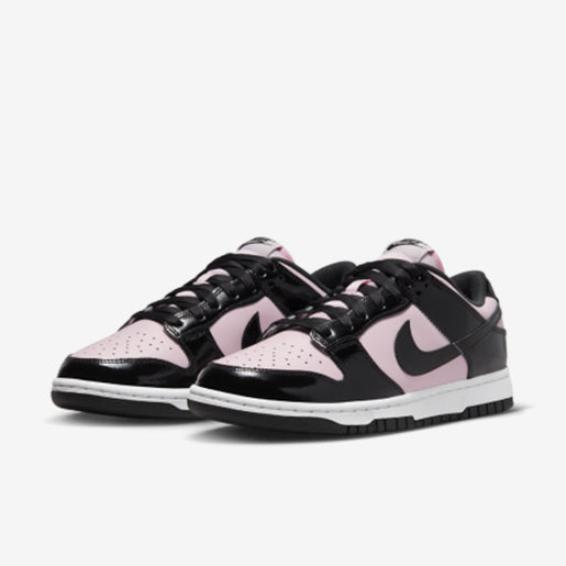 Nike Dunk Low Black Patent Pink