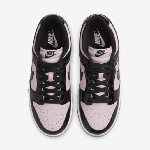 Nike Dunk Low Black Patent Pink