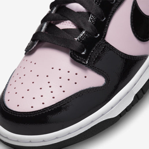 Nike Dunk Low Black Patent Pink