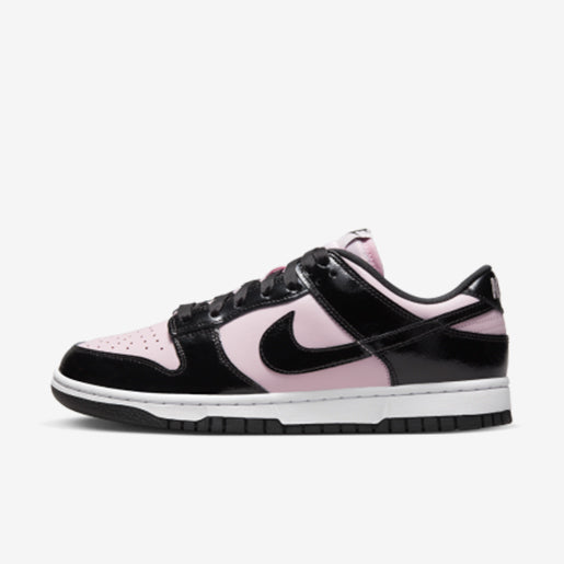 Nike Dunk Low Black Patent Pink