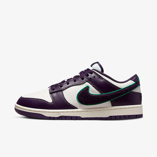 Nike Dunk Low Chenille Swoosh Grand Purple